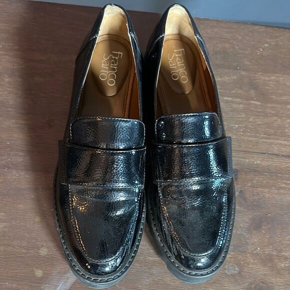 Black Leather Loafers - Picture 2 of 7
